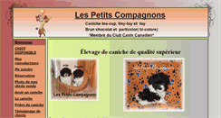 Desktop Screenshot of lespetitscompagnons.ca